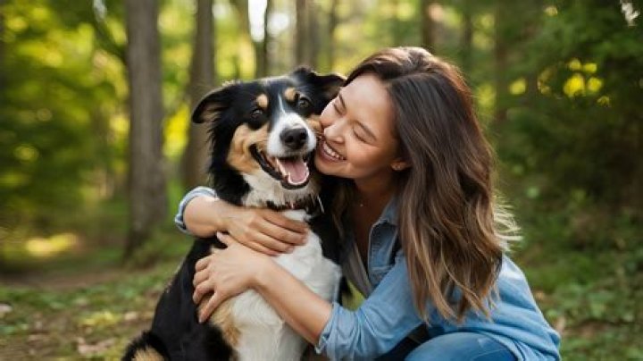 Aimee is a dog lover