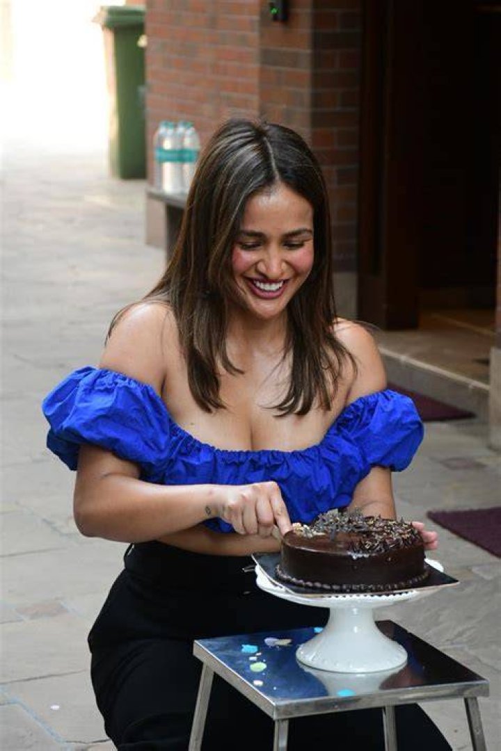Aisha Sharma on her birthday