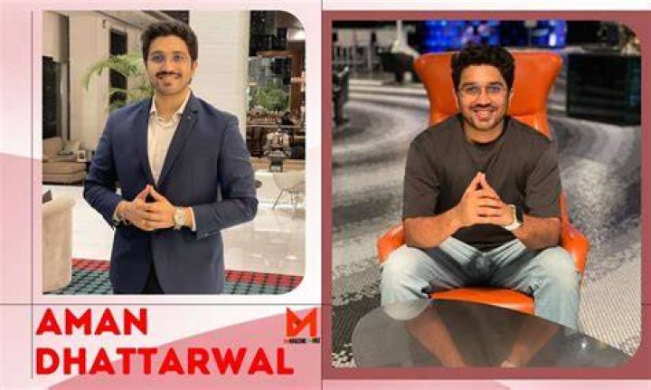 Aman Dhattarwal with his friends