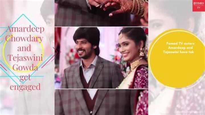 Amardeep Chowdary got engaged to Tejaswini Gowda