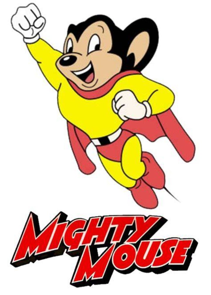 An old picture of Mighty Mouse