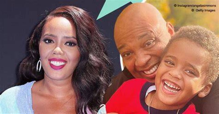 Angela Simmons with her dad Joseph Simmons