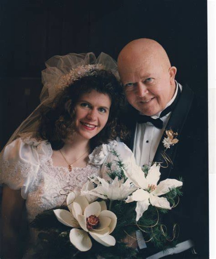 April with her father