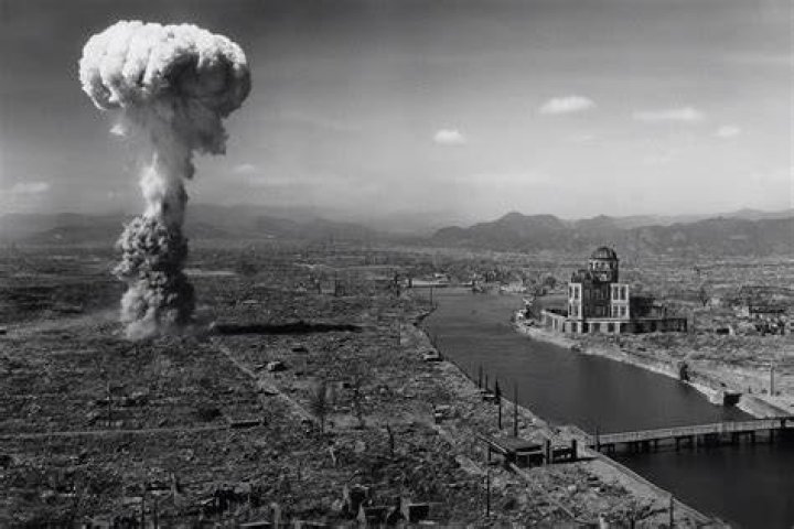 Atomic Explosion Over Hiroshima