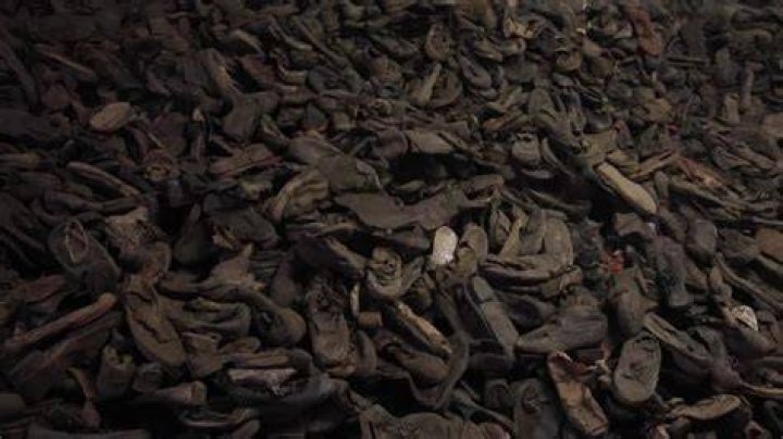 Auschwitz Shoes Containing Documents
