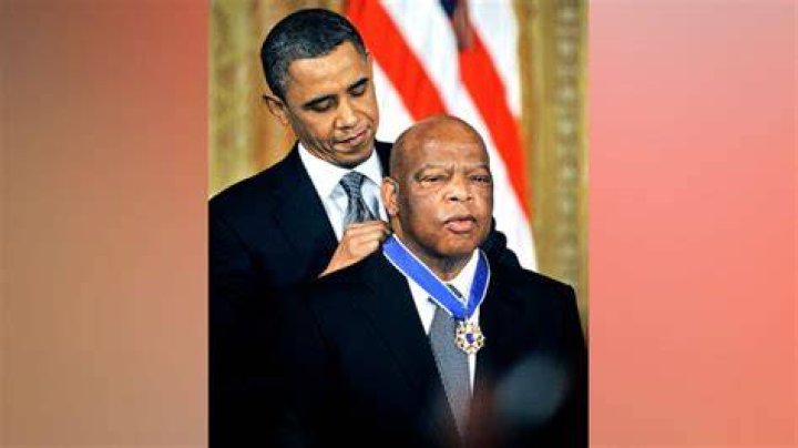 Barack Obama And John Lewis