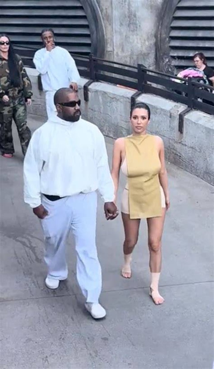 Bianca Censori spotted with Kanye West