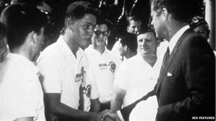 Bill Clinton Meeting Jfk