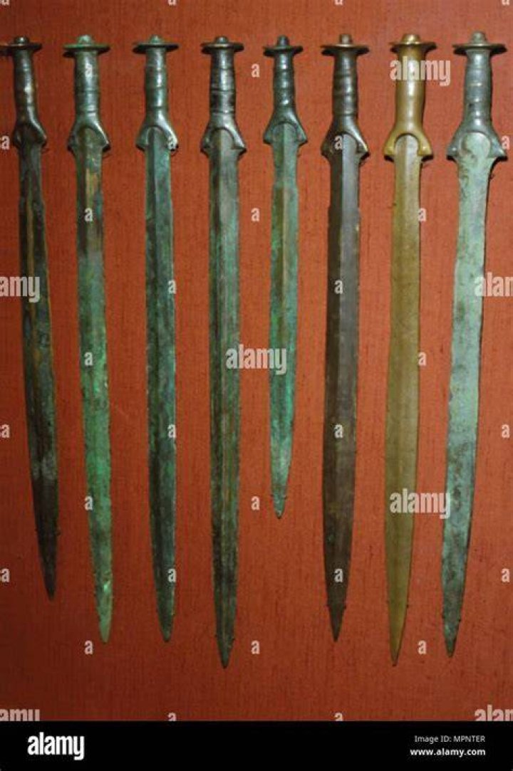 Bronze Age Swords Germany