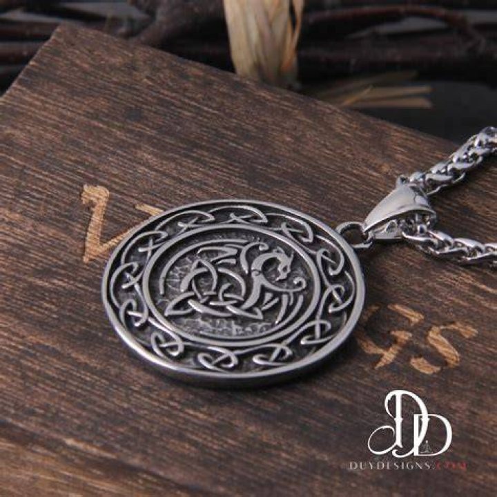 Celtic Pendant From The Side