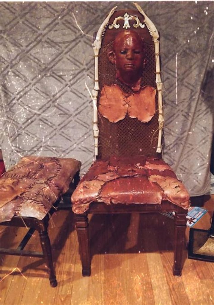 Chair Made Of Skin