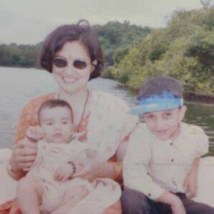 Childhood image of Aman Dhattarwal with his younger brother Tanishq Dhattarwal