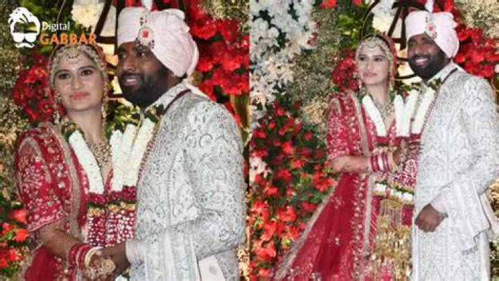 Deepak Singh photographed with her partner Raveena Choudhary