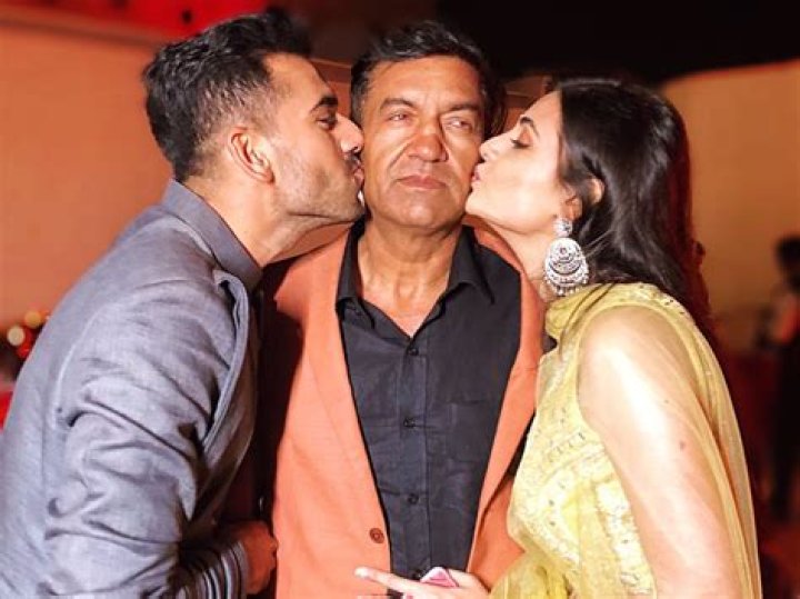 Deepak Singh with his father