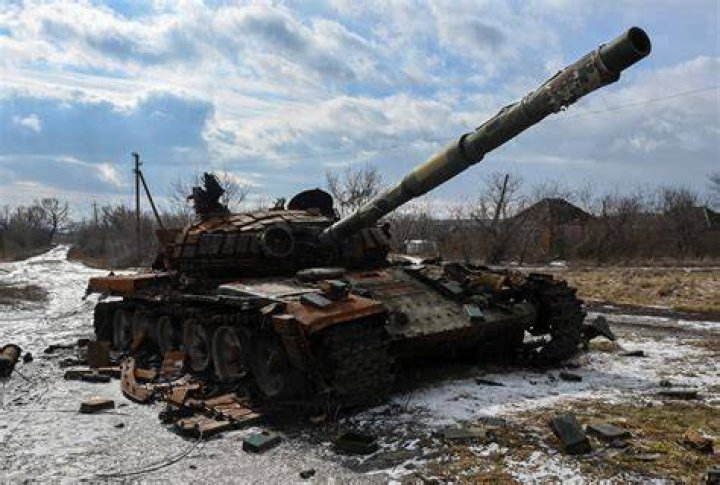 Destroyed Tank