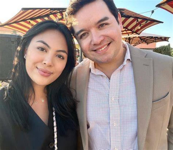 Dominique Cojuangco with her father and mother