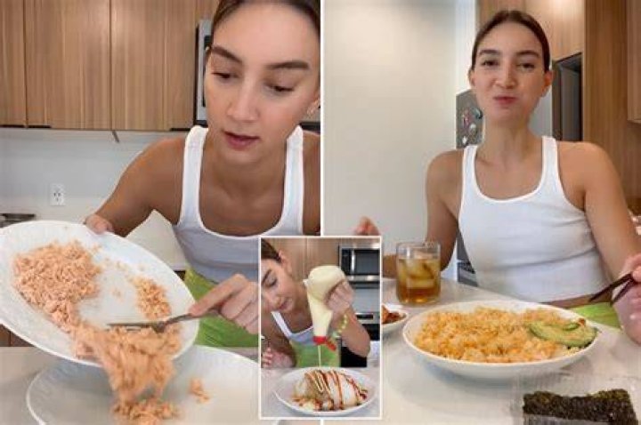 Emily Mariko viral Salmon Rice video