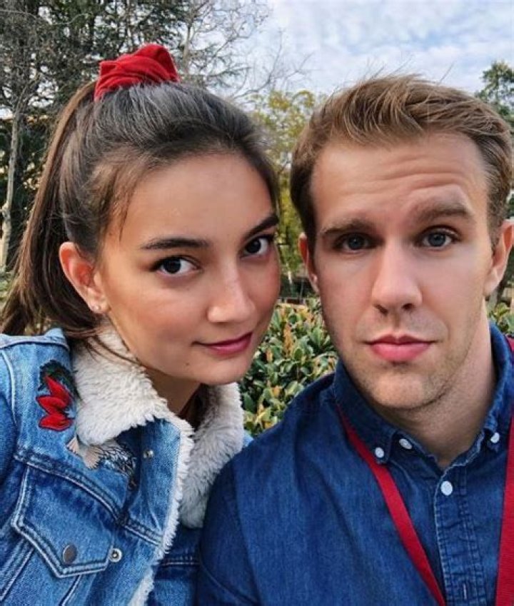 Emily Mariko with her partner