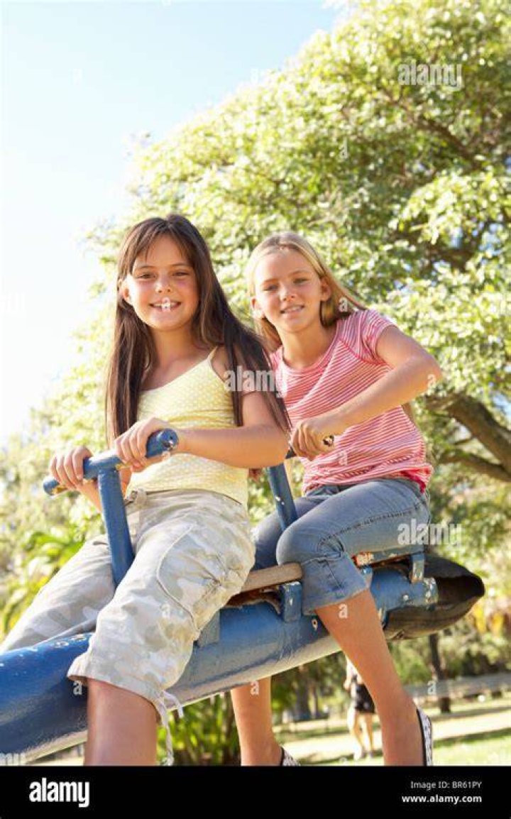 Flying See Saw Girls