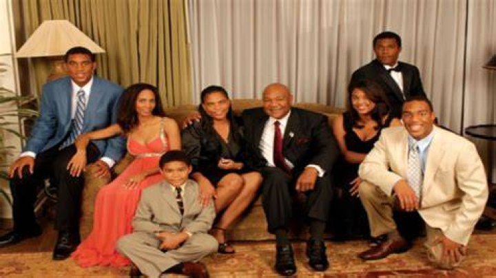 George Foreman III with family