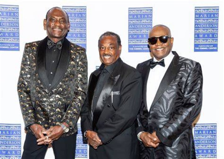 George &lsquo;Funky&rsquo; Brown with fellow celebrities