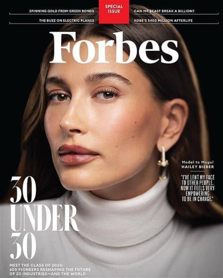 Hailey featured on magazine covers