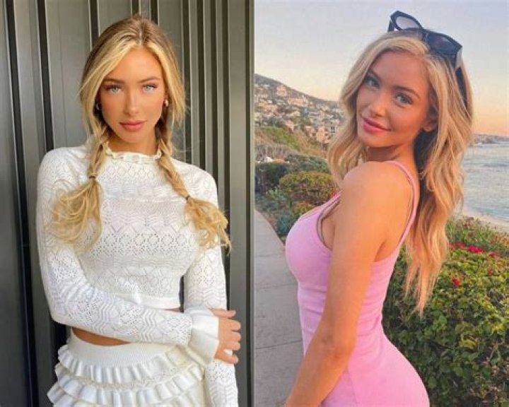 Hannah Palmer with her friend