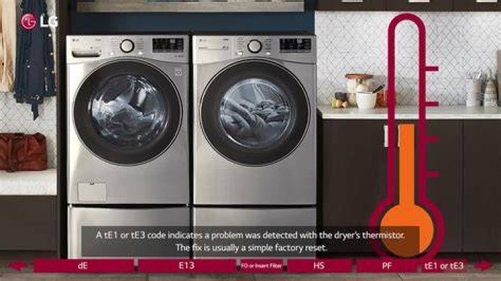 How to reset lg dryer