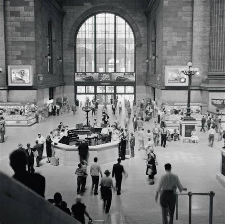 Interior Of Old Penn Station