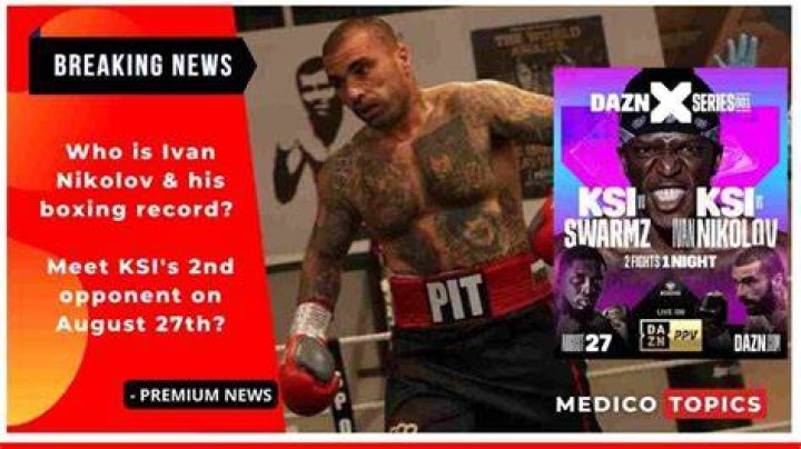 Ivan Nikolov boxing record