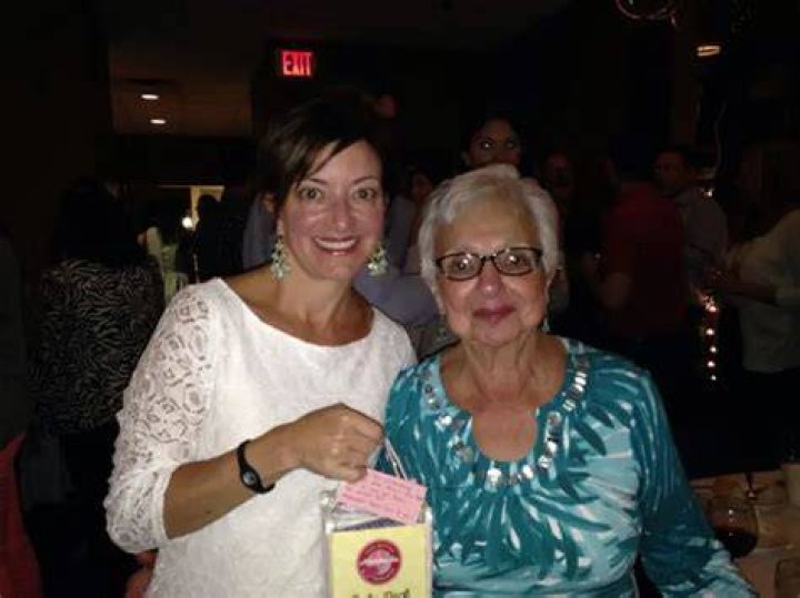 Jennifer Jenkins with her mother
