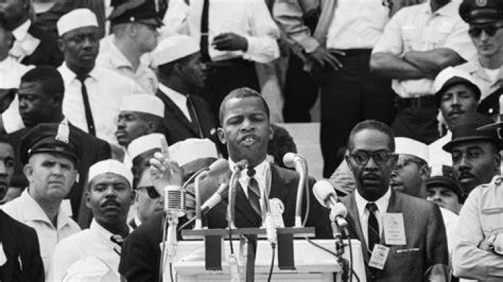 John Lewis At The March On Washington