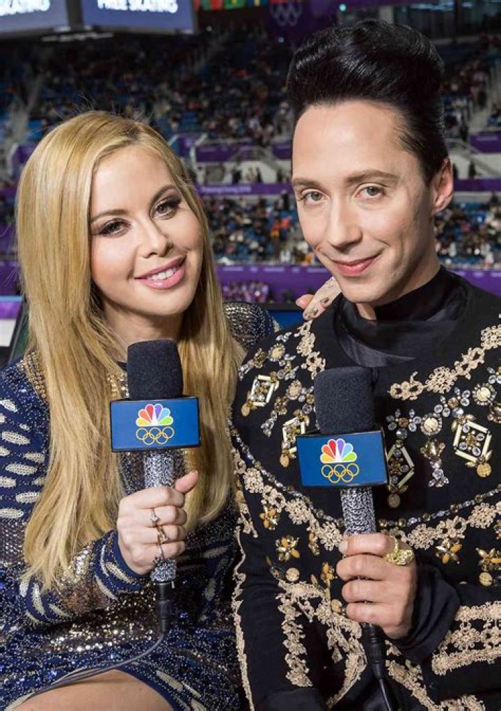 Kamila with Johnny Weir