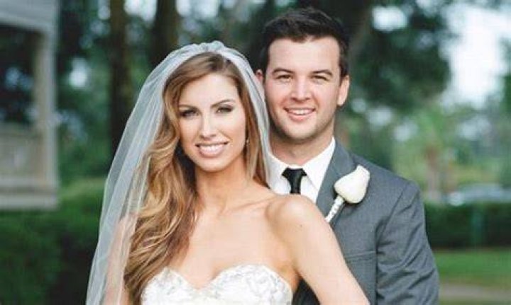 Katherine Webb with her husband