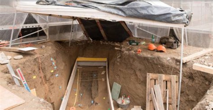 Kernschulhaus Excavation Site