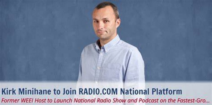 Kirk Minihane is a podcast host