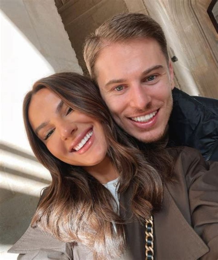 Krissy Cela with her boyfriend