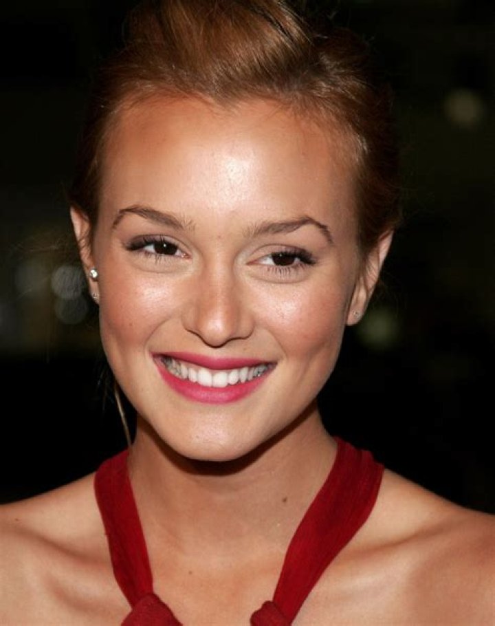 Leighton Meester Smiles in Silk Flower Dress With Husband Adam Brody in Suit