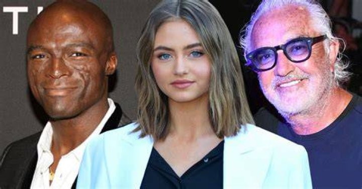 Leni Klum biological father Flavio Briatore and step-brother Falco Nathan Briatore
