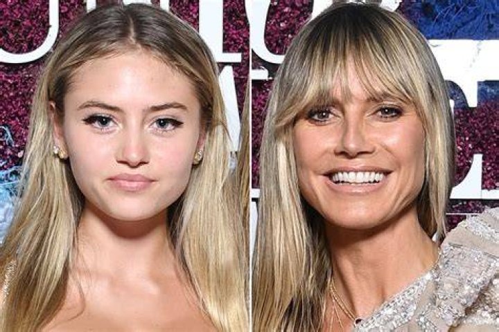 Leni Klum is the first child of her mother Heidi Klum