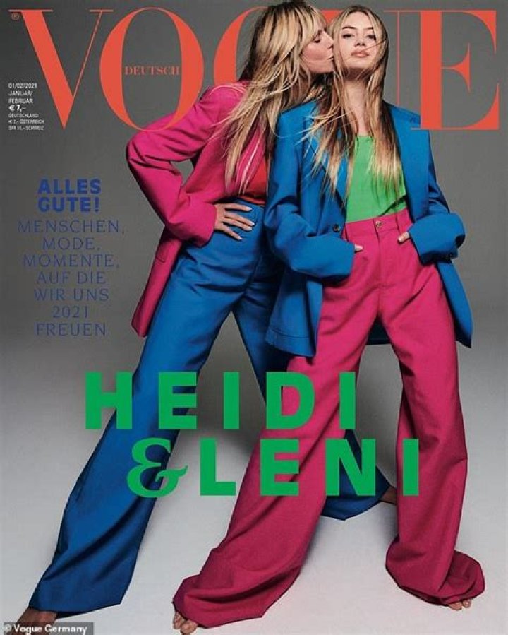 Leni Klum made her modeling debut at the Dolce & Gabbana&rsquo;s Alta Moda show on August 29, 2021