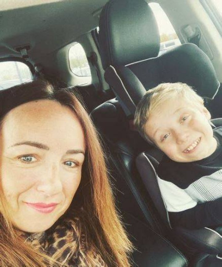 Lenny and his mother Lisa Rush