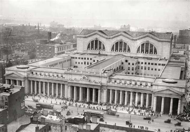 Lines At Old Penn Station