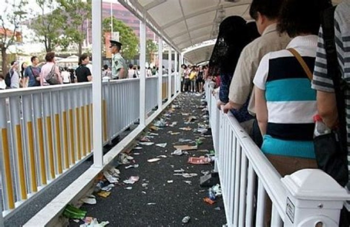 Littering In China Income
