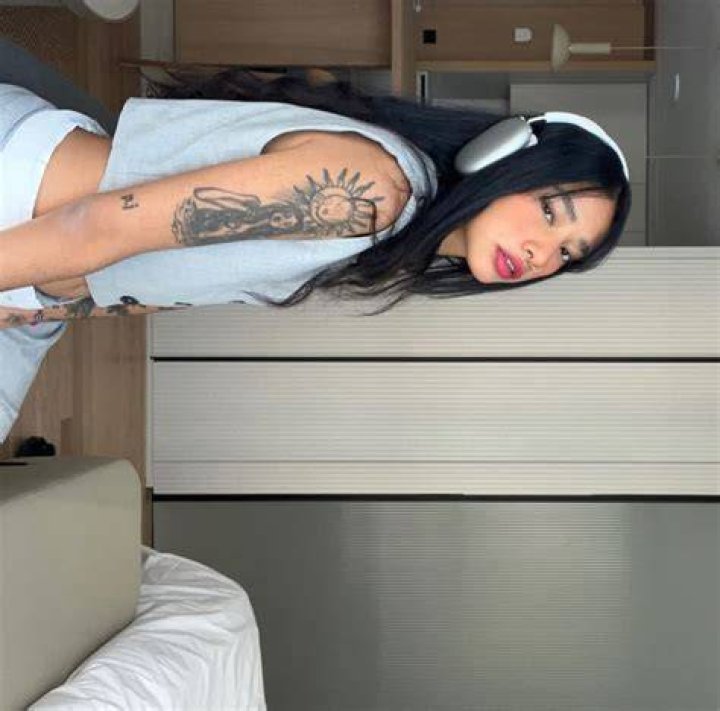 Lizeth Selene has tattoos allover her body