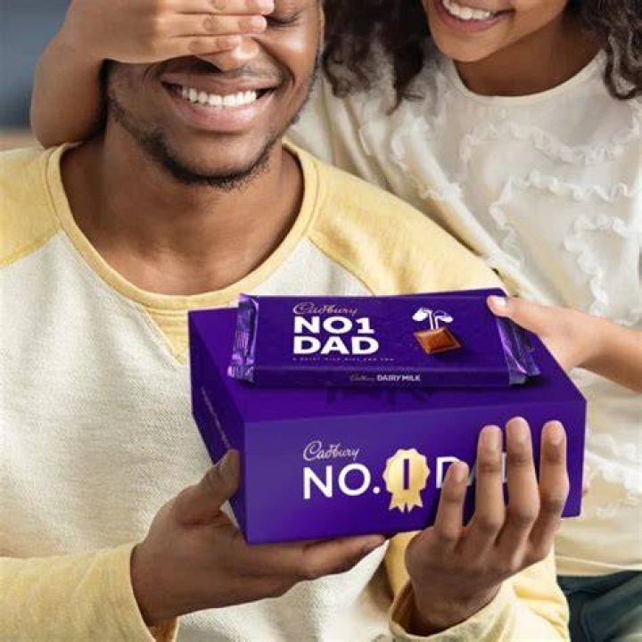 Mdu Cadbury with his daughter