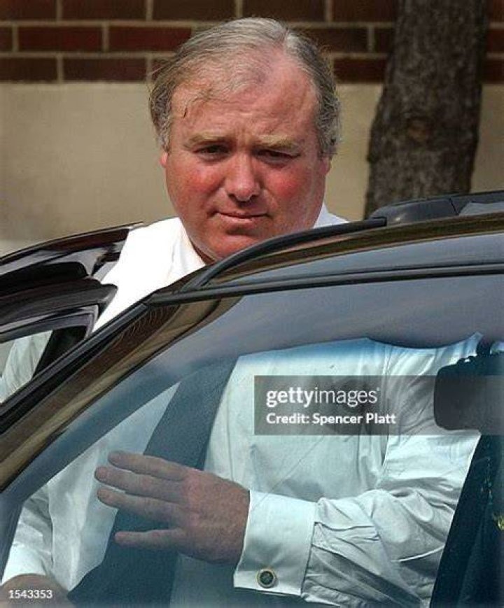 Michael Skakel Gets Into Car