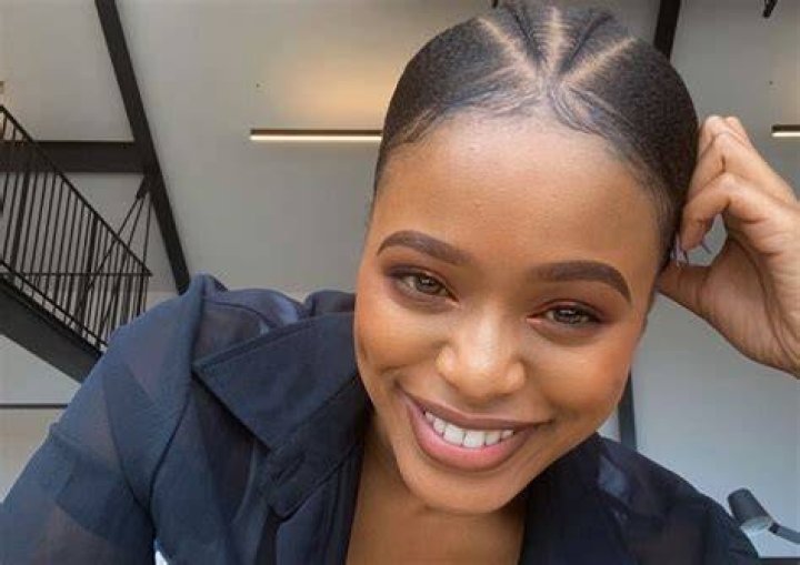 Natasha Thahane old picture