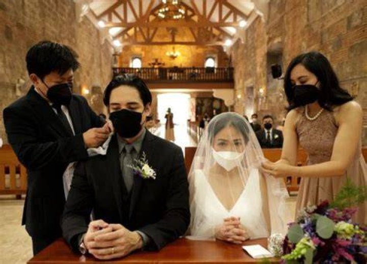 Nicolo Magalona's wedding photo