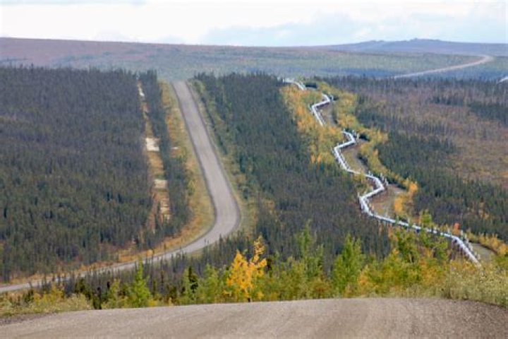 Overview Dalton Highway Alaska Curves